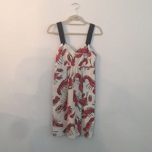 Anthropologie lobster dress